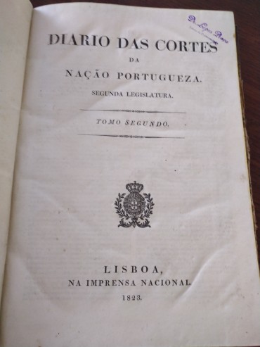 DIÁRIO DAS CORTES DA NAÇÃO PORTUGUEZA