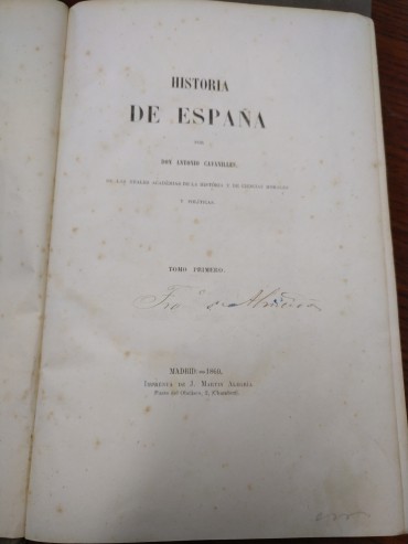 HISTORIA DE ESPAÑA - 5 VOLUMES