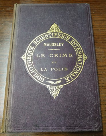 LA CRIME ET LA FOLIE