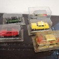 Cinco carros de colecção diversos