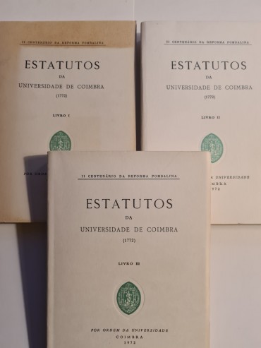 ESTATUTOS DA UNIVERSIDADE DE COIMBRA (1772) 