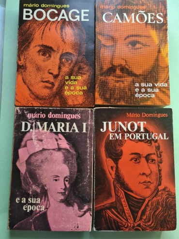 4 LIVROS DE MÁRIO DOMINGUES