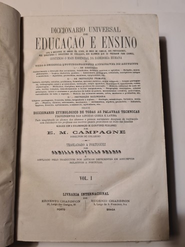 CAMILLO CASTELO BRANCO – Primeira edição 