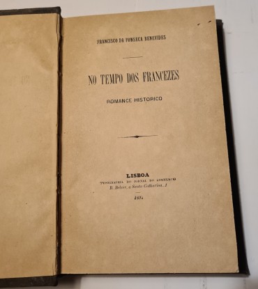 NO TEMPO DOS FRANCESES  - 1ª EDIÇÃO 