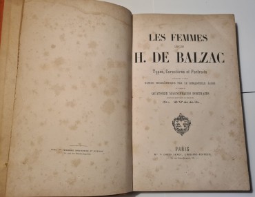 LES FEMMES DE H. DE BALZAC