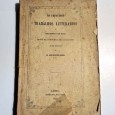 OS PRIMEIROS TRABALHOS LITTERARIOS 