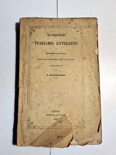 OS PRIMEIROS TRABALHOS LITTERARIOS 