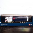 Miniatura, Swiss Wolrdcargo, Mercedes Benz Actros Truck, da Schuco, escala 1/87