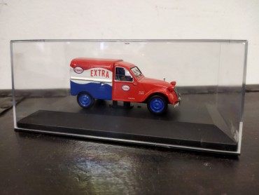 Miniatura Citroen 2 Cv Fourgonnette – Esso, escala 1/43, da Altaya