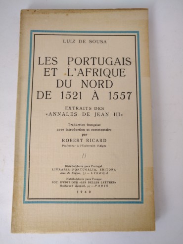 LE PORTUGAIS ET L'AFRIQUE DU NORD DE 1521 À 1557
