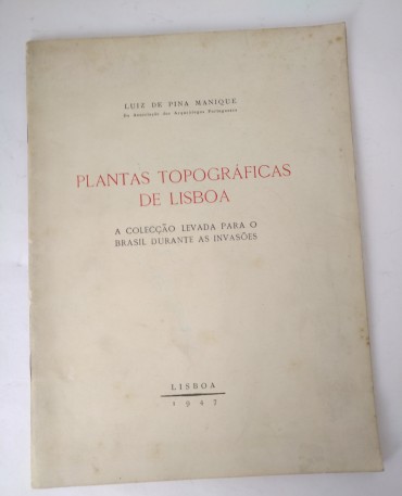 PLANTAS TOPOGRÁFICAS DE LISBOA