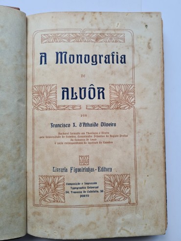 A MONOGRAFIA DE ALVÔR 