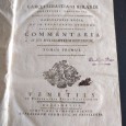 COMMENTARIA IN JUS ECCLESIASTICUM UNIVERSUM - 2 VOLUMES