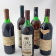 5 garrafas - Vinho diverso