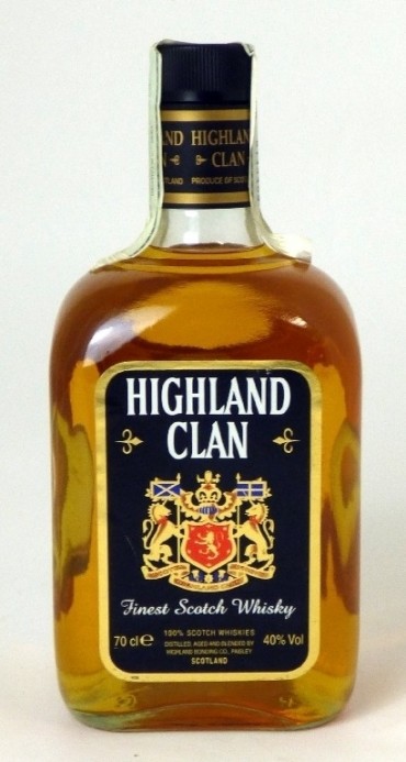 Highland Clan Scotch Whisky