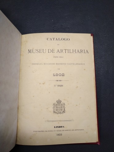 CATALOGO DO MUSEU DE ARTILHARIA