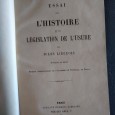 ESSAI SUR L'HISTOIRE ET LA LÉGISLATION DE L'USURE