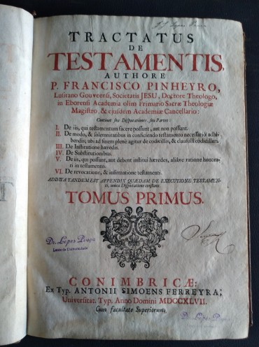 TRACTATUS DE TESTAMENTIS