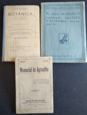 AGRICULTURA - 3 PUBLICAÇÕES
