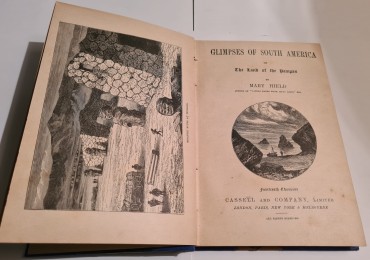 GLIMPSES OF SOUTH AMERICA ON THE LAND OF THE PAMPAS (livro de viagens)