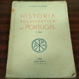 HISTÓRIA ECLESIÁSTICA DE PORTUGAL