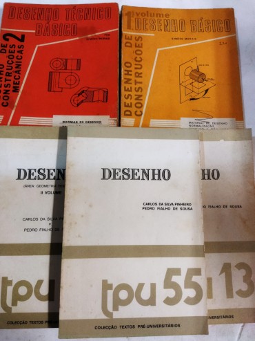 LIVROS TÉCNICOS - 5 PUBLICAÇÕES 