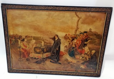 Joana, a Louca acompanhando o caixão de seu marido Filipe I de Castela, Filipe o Belo, em 1506