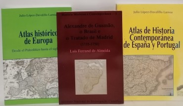 ALEXANDRE DE GUSMÃO, O BRASIL E O TRATADO DE MADRID (1735-1750) e ATLAS HISTÓRICO DE EUROPA (2 PUBLICAÇÕES)