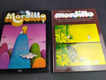 Dois livros de Cartoons de Mordillo