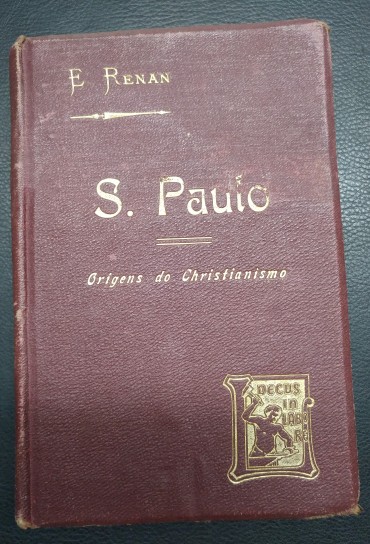 HISTORIA DAS ORIGENS DO CHRISTIANISMO - LIVRO III - S. PAULO