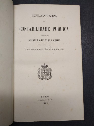 REGULAMENTO GERAL DA CONTABILIDADE PUBLICA