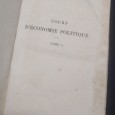 COURS D'ÉCONOMIQUE POLITIQUE - 5 TOMOS