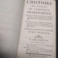 L'HISTOIRE DU REGNE DE L'EMPEREUR CHARLES-QUINT - 6 TOMOS