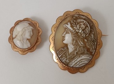 Alfinete e abotuadura