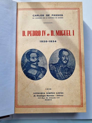 D. PEDRO IV E D. MIGUEL I 1826-1834 