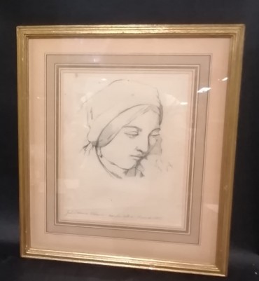 «Retrato de Senhora» - JOÃO D'ALMEIDA VIEIRA (SÉC. XIX)
