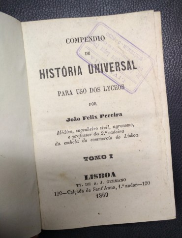 COMPENDIO DE HISTORIA UNIVERSAL - 3 TOMOS