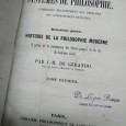 HISTOIRE COMPARÉE DES SYSTÈMES DE PHILOSOPHIE - 4 TOMOS