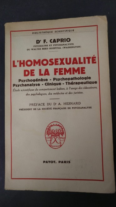 L'HOMOSEXUALITÉ DE LA FEMME