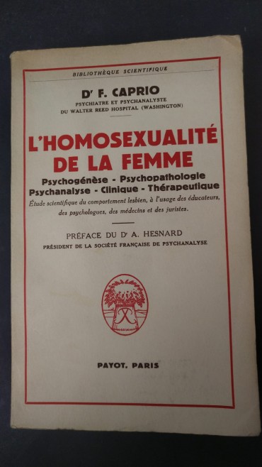 L'HOMOSEXUALITÉ DE LA FEMME