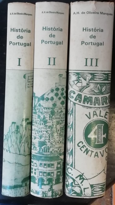 HISTÓRIA DE PORTUGAL - 3 TOMOS