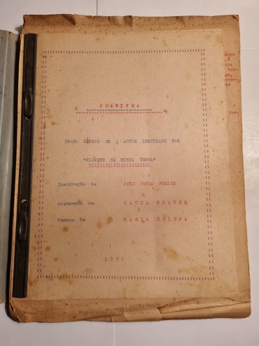 MANUSCRITO INÉDITO DA ESCRITORA MARIA HELENA 