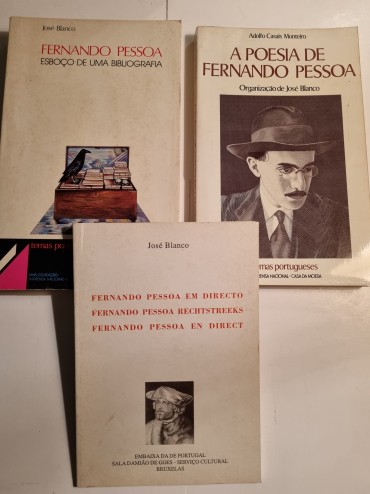 3 LIVROS SOBRE FERNANDO PESSOA