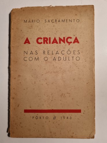 MÁRIO SACRAMENTO – PRIMEIRO LIVRO DO AUTOR