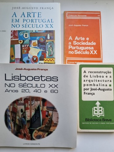 LIVROS JOSÉ AUGUSTO FRANÇA