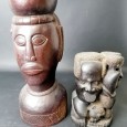 Duas esculturas africanas 
