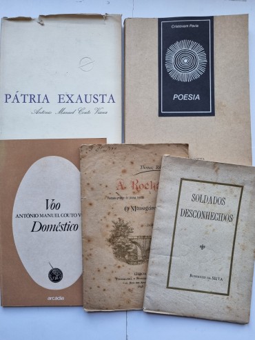 LIVROS DE POESIA PORTUGUESA 