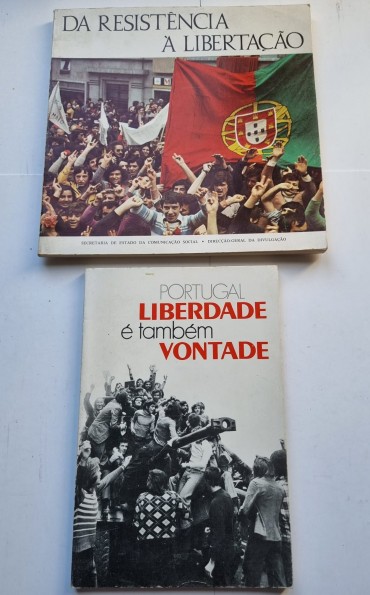 2 LIVROS DE FOTOGRAFIA SOBRE O 25 DE ABRIL