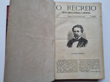 O RECREIO REVISTA SEMANAL LITTERARIA E CHARADISTICA 1888