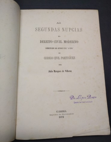 AS SEGUNDAS NUPCIAS DO DIREITO CIVIL MODERNO